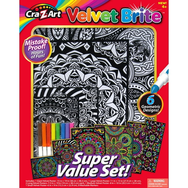 5 pictures Pack N Battle Royale Velvet colouring cards 2 x 10 Fibre art pens